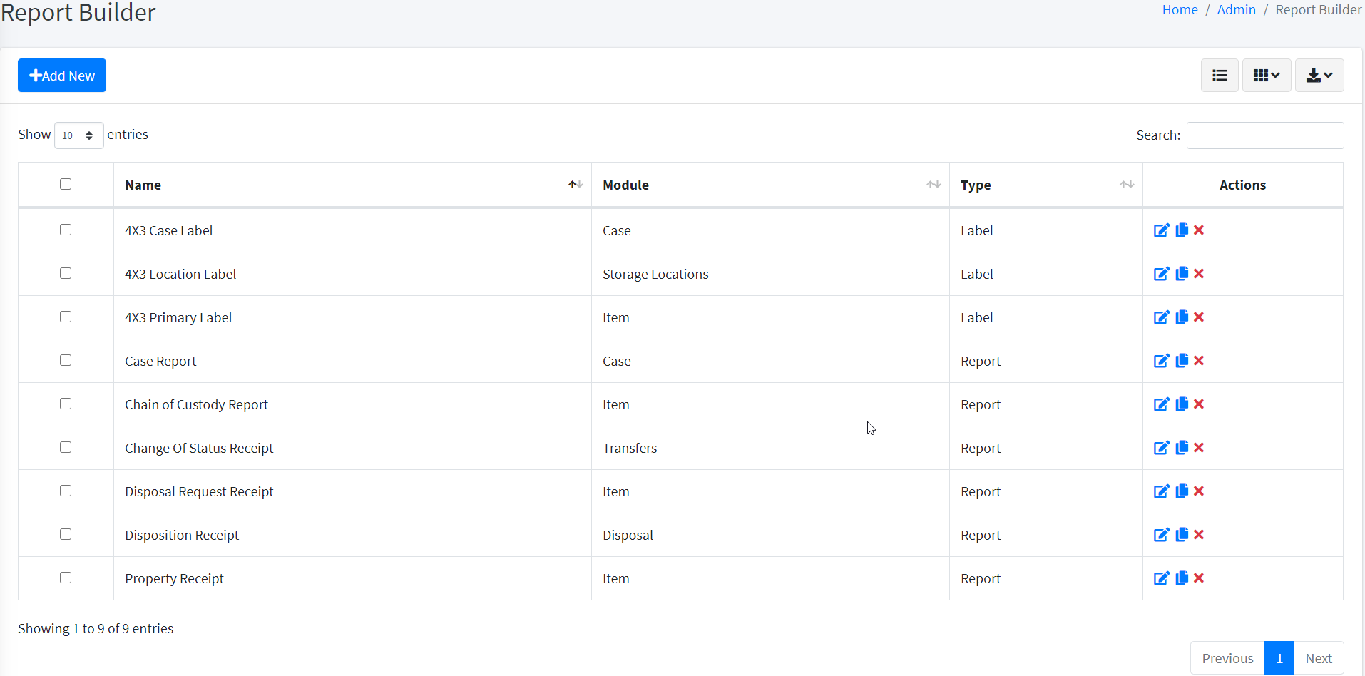 Report Builder Overview - ERIN Technology LLC